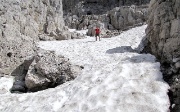 45 C'è ancora parecchia neve...